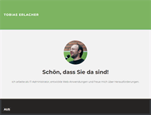Tablet Screenshot of erlacher.net